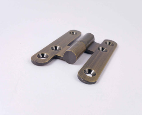 Brass Door Hinges H-shape Antique: #H-Shape #Antique #AB