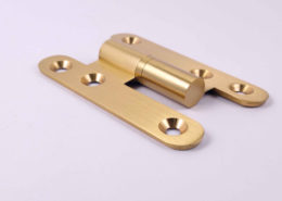 Brass Door Hinges H-shape Gold: #H-Shape #Brushed #Gold #SB