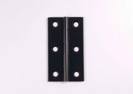 Brass Door Hinges Copper Pin: #Small #Copper-Pin #FlatOpen #Black