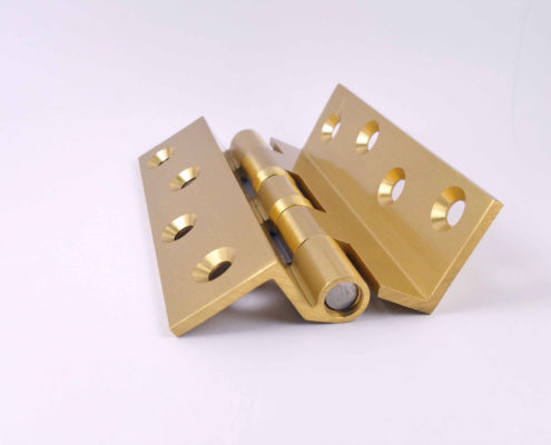 Brass Door Hinges Zigzag: #Zigzag #BrushedGold #SB