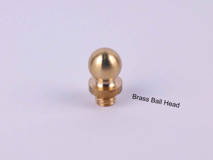 Door Hinge Brass Heads: #BallHead