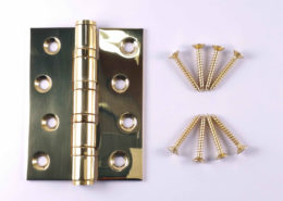 Stainless Steel Door Hinges Bearing BP: #BearingHinge #BrightGold #BP