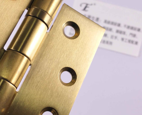 Stainless Steel Door Hinges Bearing SB: #BearingHinges #BrushedGold #SB (1)