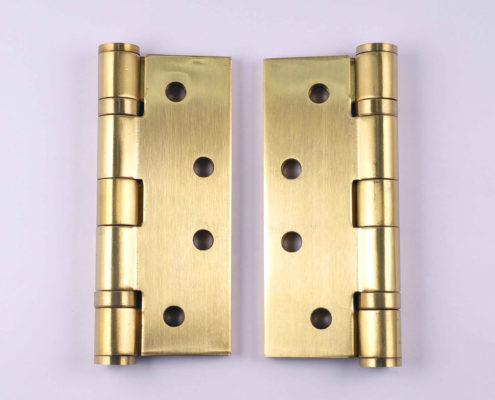 Stainless Steel Door Hinges Bearing SB: #BearingHinges #BrushedGold #SB (2)