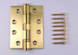 Stainless Steel Door Hinges Bearing SB: #BearingHinges #BrushedGold #SB