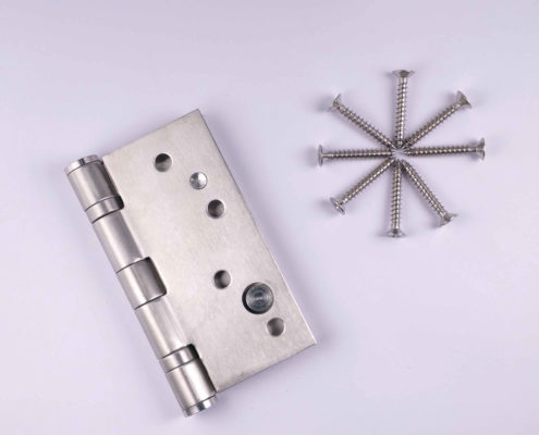 Stainless Steel Door Hinges Anti Theft: #DoubleAntiTheft #BrushedSilver #SS (2)